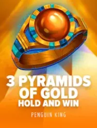 3 pyramids of gold game logo