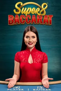 super8 baccarat slot logo